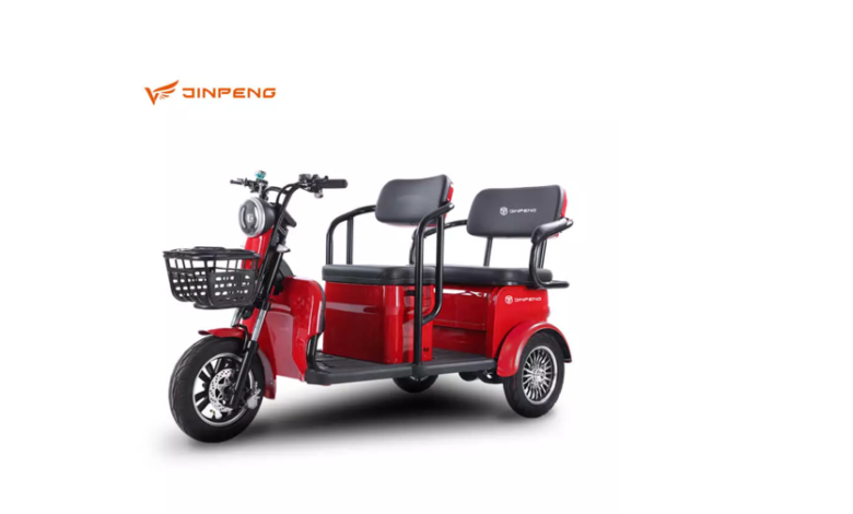 Revolutionizing Personal Transportation: JINPENG's Three-Wheel Electric Trike Takes the Lead